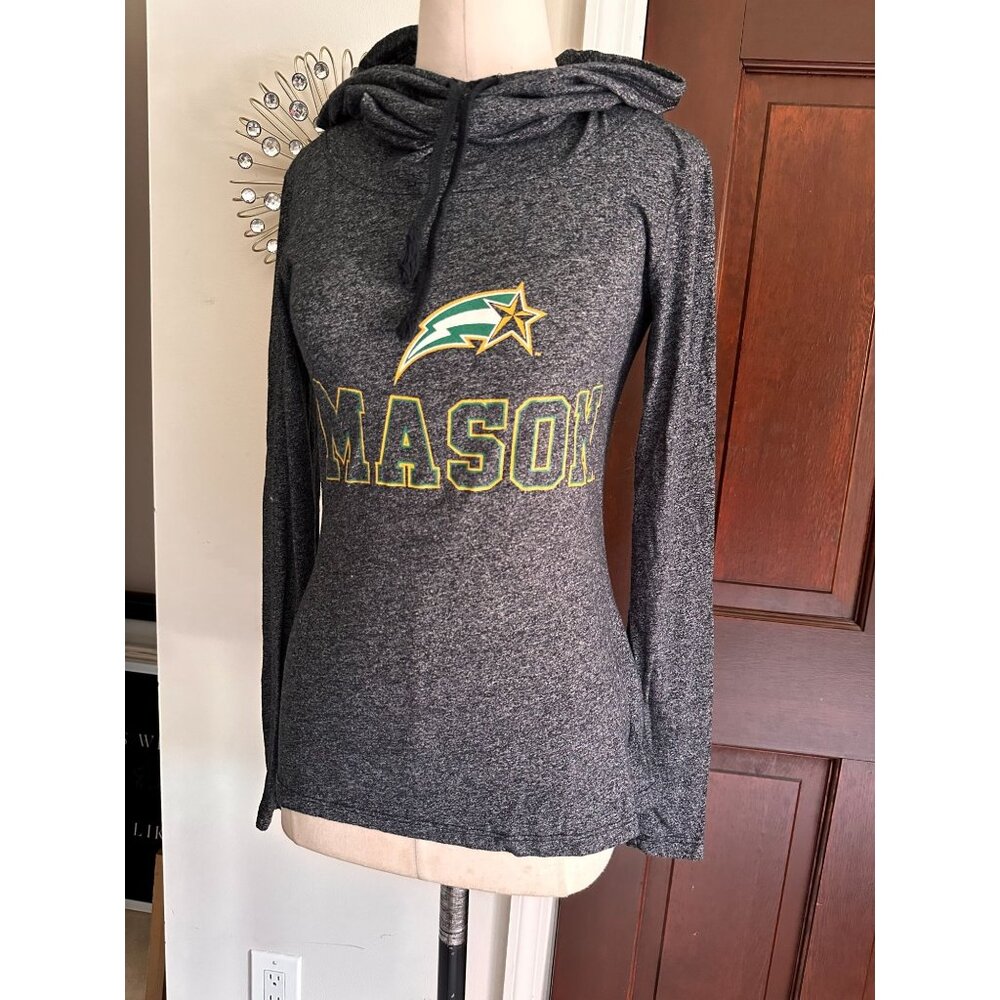 U-TRAU gray lightweight hoodie MASON Small